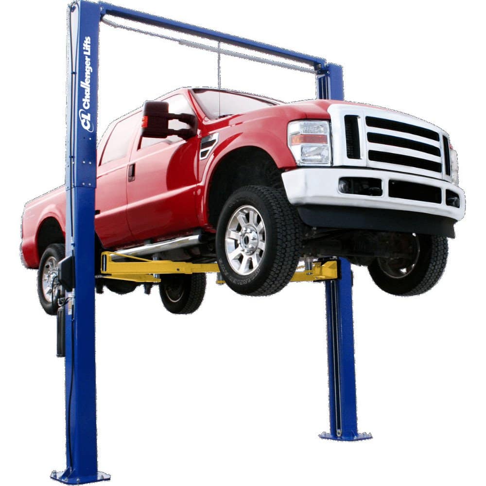 Challenger LE12 12,000 lb ALI Certified Heavy Duty Symmetric Two-Post Lift