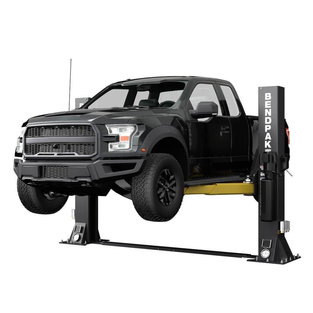 Bendpak 12AP-SRT 12,000‐lb. Capacity ALI Certified / Adaptable Clearfloor / Adjustable Width / Screw Pads / SHORT-RISE