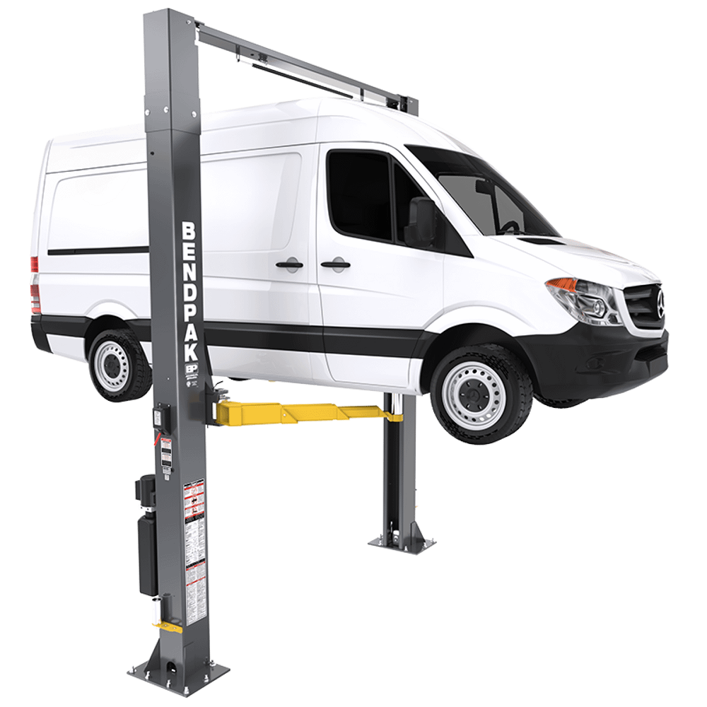 Bendpak 12APX-192 12,000-lb. Capacity ALI Certified / Clearfloor / Screw Pads / High-Rise / 192″ O.A. Height