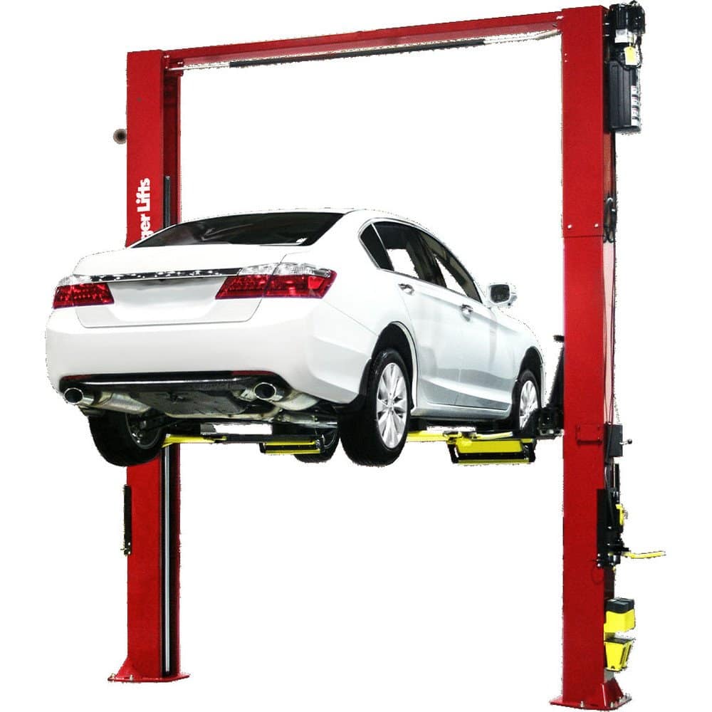 Challenger CL10XP9 9,000 lb. ALI Certified Two-Post Drive-On Pad Lift