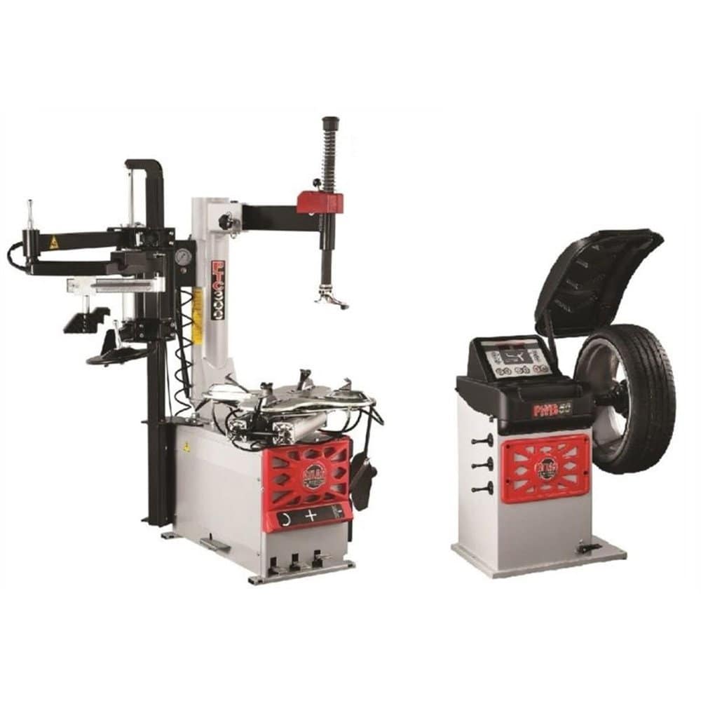 Atlas Platinum PTC300 Tire Changer and PWB50 Wheel Balancer Combo Package