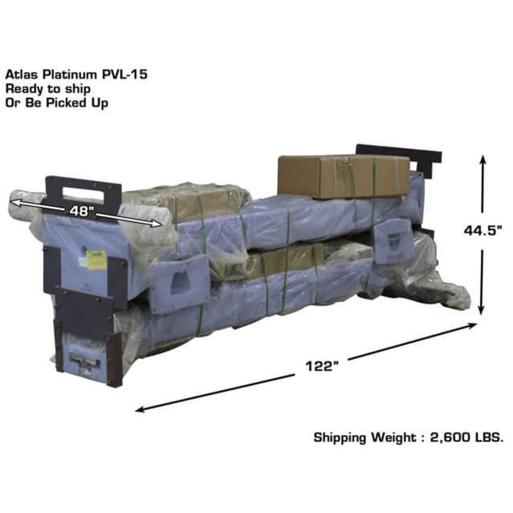 Atlas Platinum PVL15 ALI Certified Commercial Overhead 15,000 lb. Capacity 2-Post Lift - Image 8