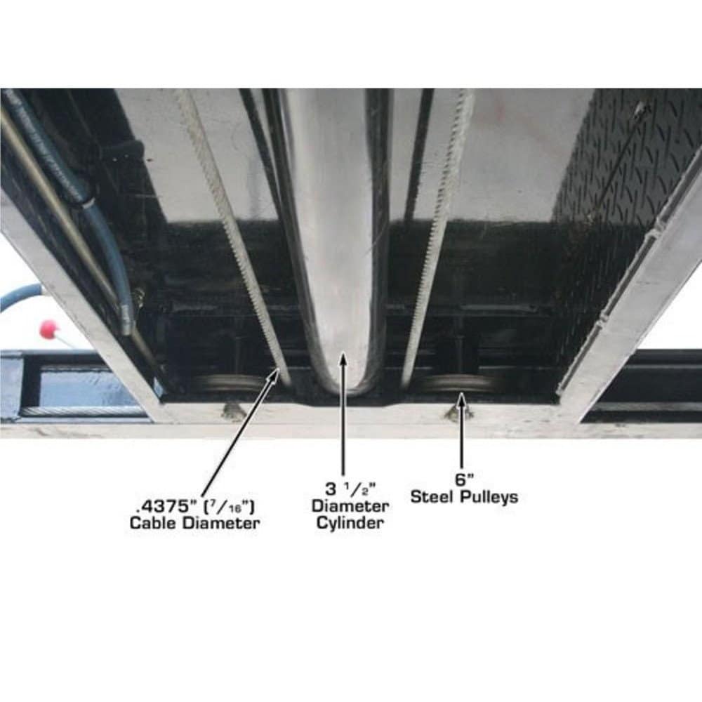 Atlas PRO9000 4 Post Lift + RJ6 Rolling Jacks Combo - Image 18