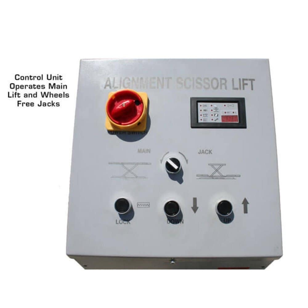 Atlas 12AWFSL 12,000 lb. Capacity Alignment Scissor Lift w/ Wheels-Free System - Image 13