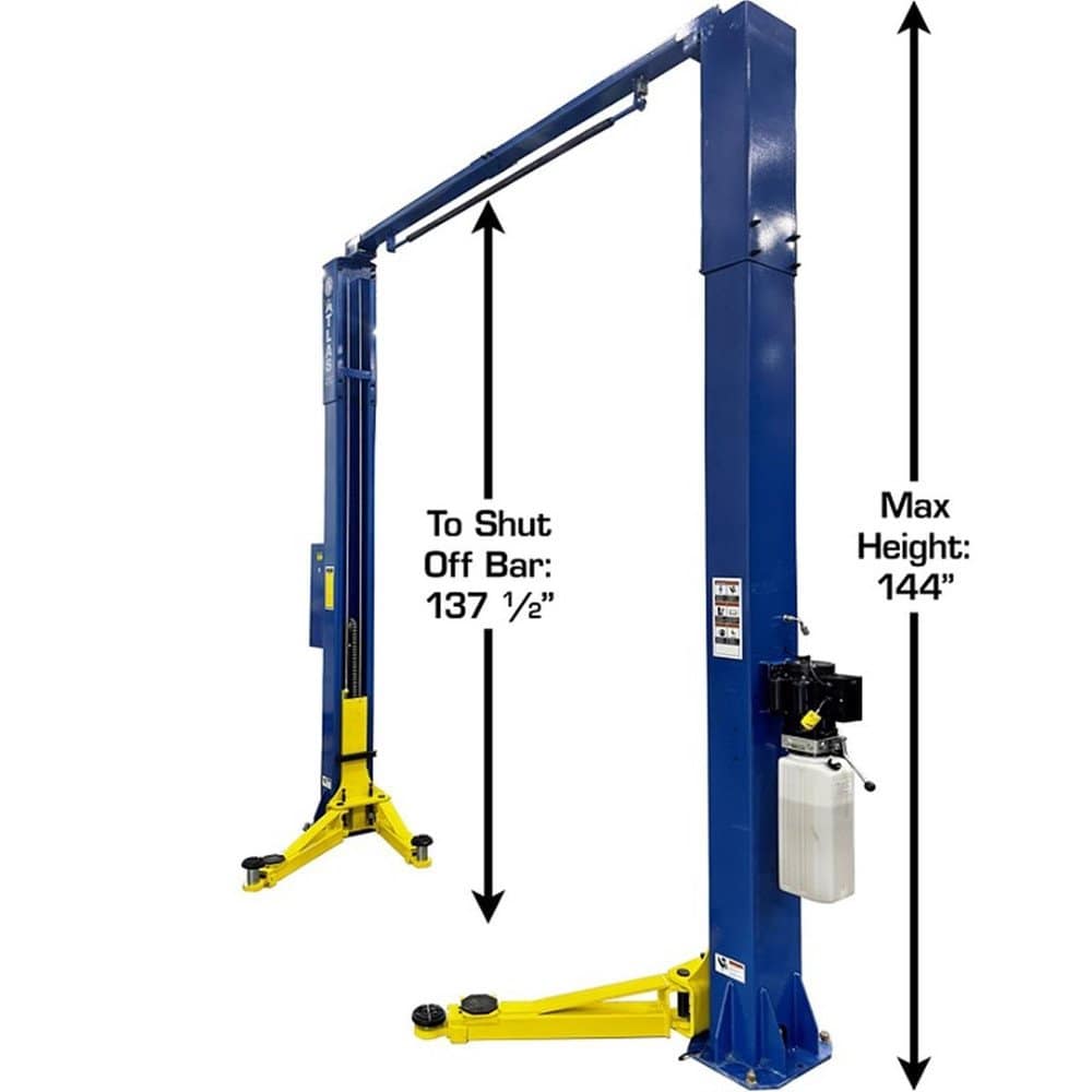 Atlas XH-TPO-9 9000 lb Capacity Overhead 2 Post Lift - Image 13