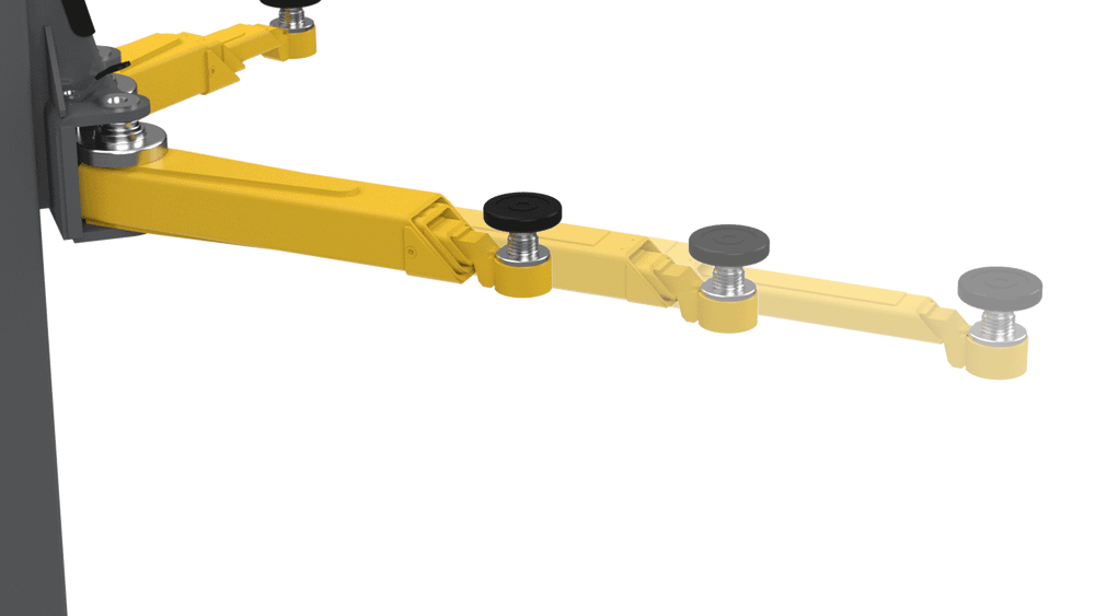 Bendpak 10APX 10,000‐lb. Capacity ALI Certified / Adaptable Clearfloor / Adjustable Width / Screw Pads / HIGH-RISE / 157" O.A. Height - Image 12