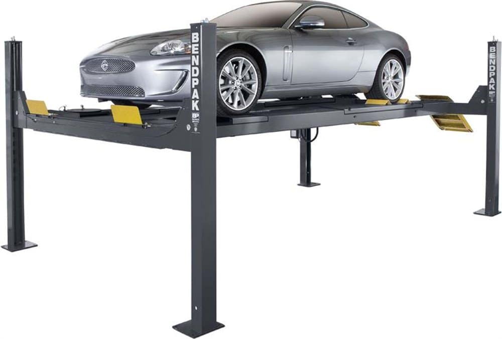 BendPak HDS-14LSX 14,000-lb. Capacity ALI Certified Extended Alignment Lift / Includes Turnplates and Slip Plates