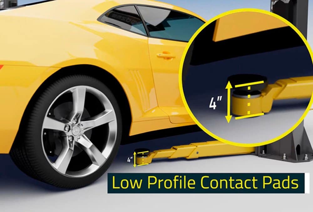 Bendpak 10AP-168 10,000‐lb. Capacity ALI Certified / Adaptable Clearfloor / Adjustable Width / Screw Pads / 168" O.A. Height - Image 11