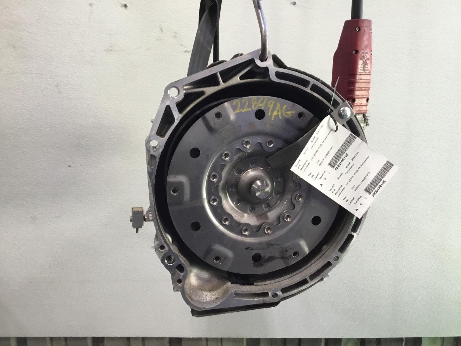 2021 BMW 330i Transmiss,Transaxle