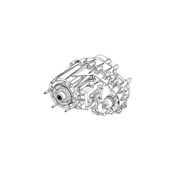 Transfer Case NP243 with Shift Motor for 1996-1999 GM E-Shift - Image 2