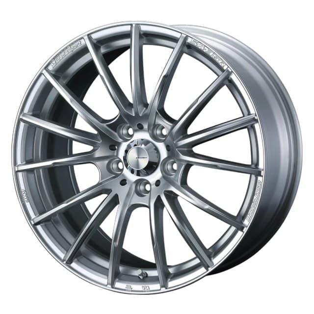 WedsSport SA-35R Wheel (Face FF) – 18×7.0 / Offset +53 / 5×114.3 (VI-Silver)